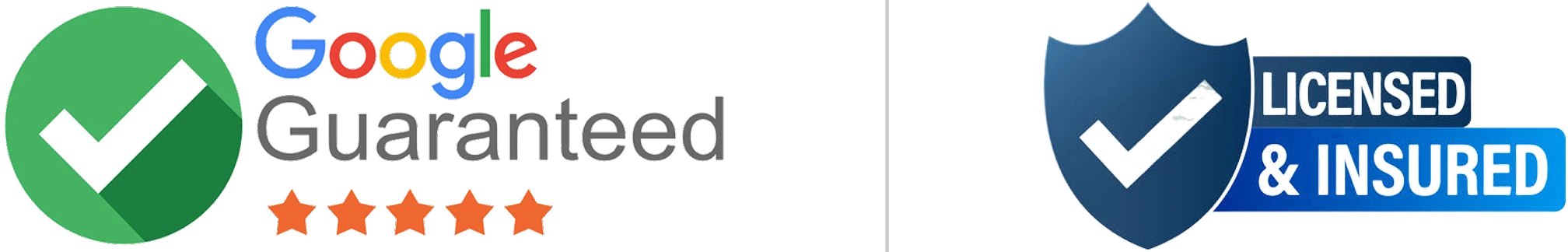 Google Guaranteed – Licensed & Insured