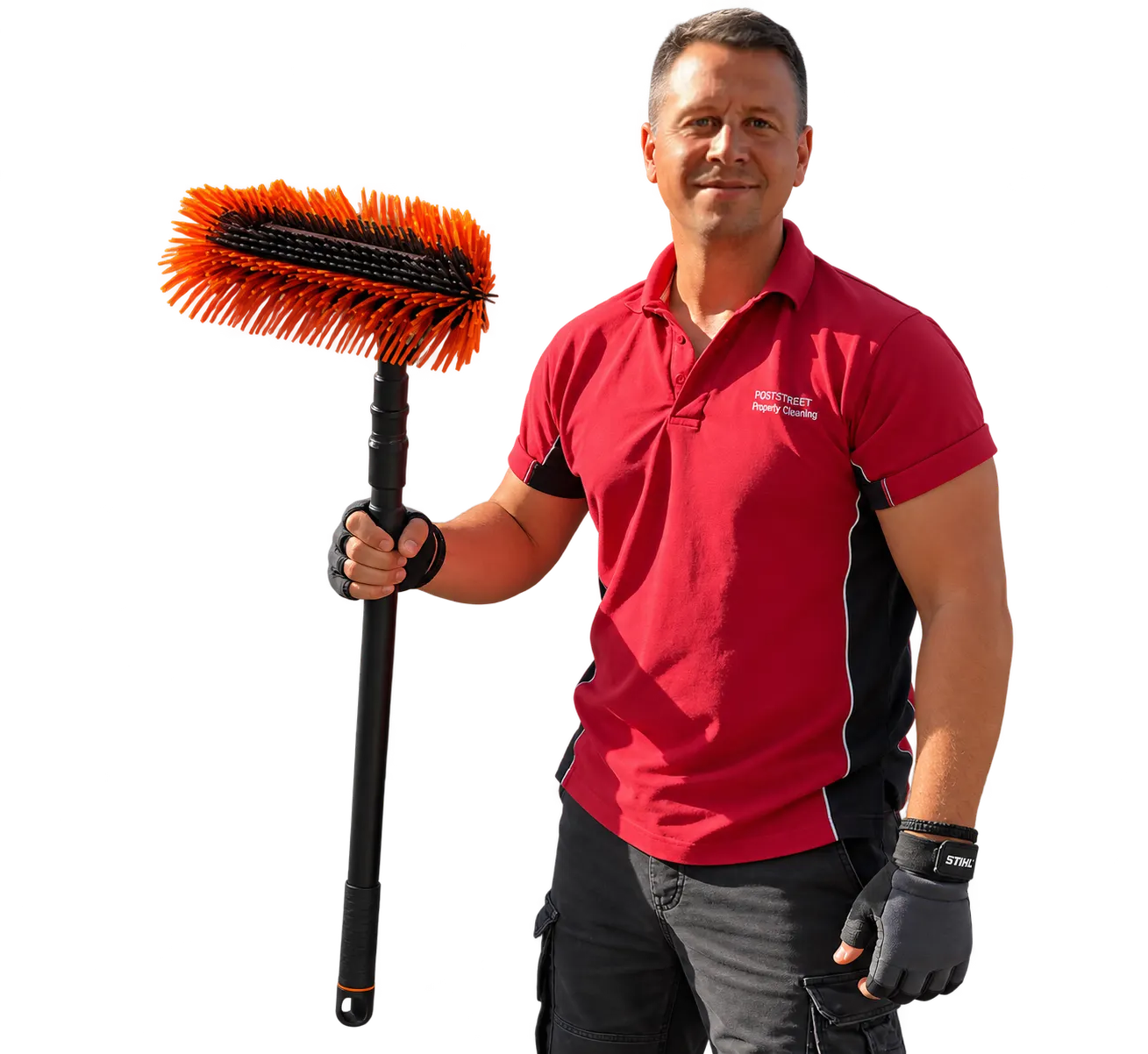 Red Point window cleaner